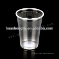 China Factory High Quality 250ml Transparente hitzebeständige PP Einweg Plastikbecher